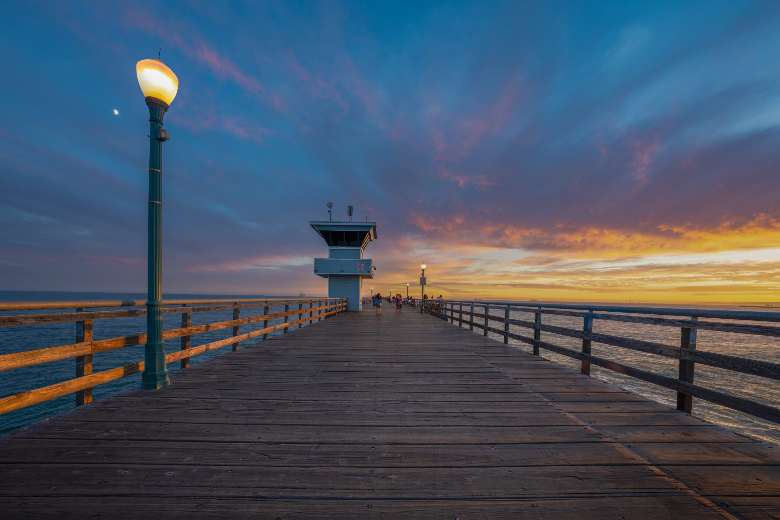 Seal Beach California pier and coastline for real estate research